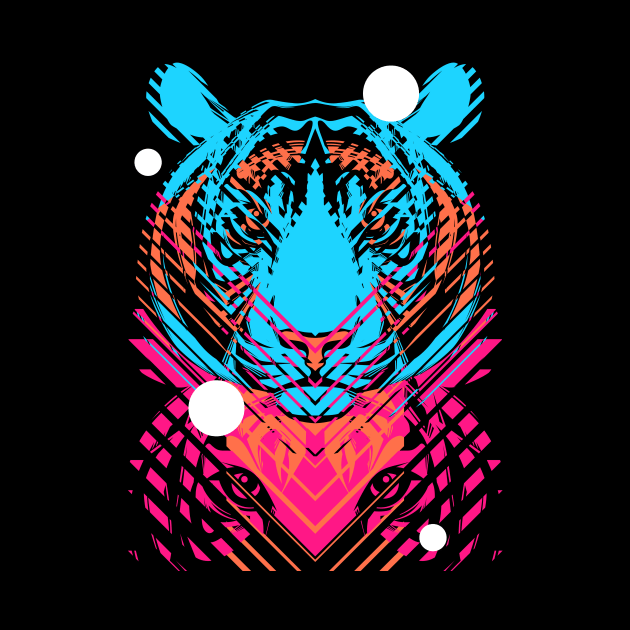Cyber Tiger by Pevuna