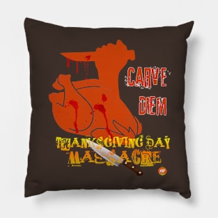 Happy Thanksgiving Horror Fans Pillow