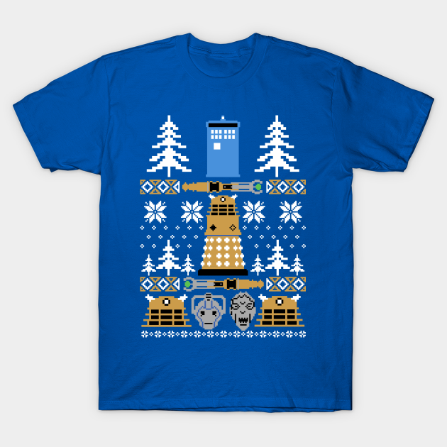 Doctor Who Ugly Sweater - Doctor Who - T-Shirt