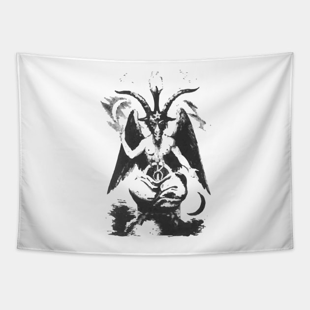 Baphomet Tapestry by JeremyGoodacre