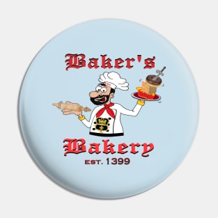 Baker's Bakery Pin