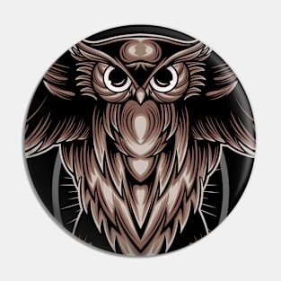 Night Owl Pin