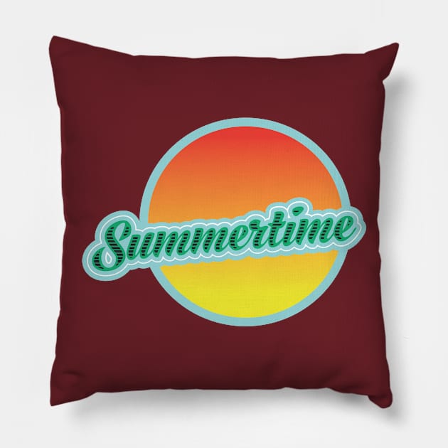 Summertime! Pillow by jkim31