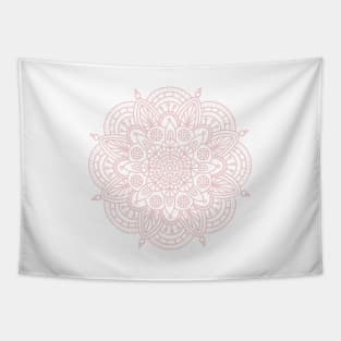 Mandala Blushin Bloom Tapestry