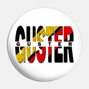 vintage typo Guster Pin