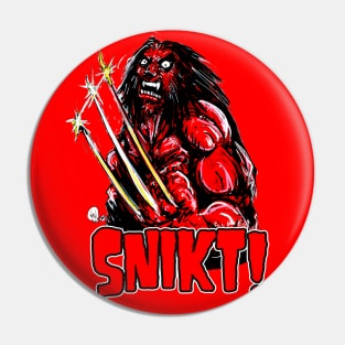 SNIKT! Pin