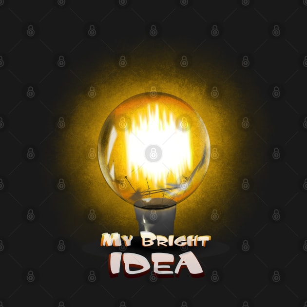 My bright idea transparent by Markyartshop