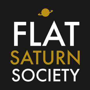 Flat Saturn Society T-Shirt