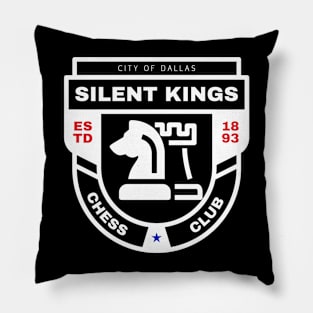 Silent Kings Chess Club Pillow