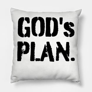 God's Plan Pillow