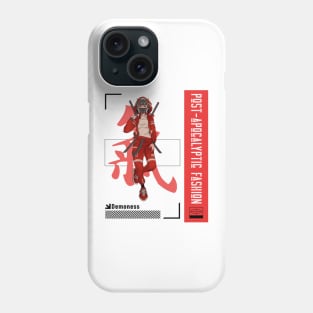 Post-Apocalyptic Fashion Demoness Phone Case