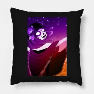 Dama de los Muertos Pillow