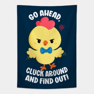 Cluck Around Tapestry