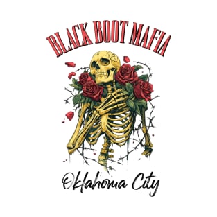 Black Boot Mafia Oklahoma City T-Shirt