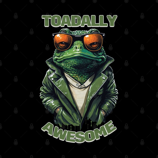 Toadally Awesome - Totally Awesome Cool Toad by RailoImage