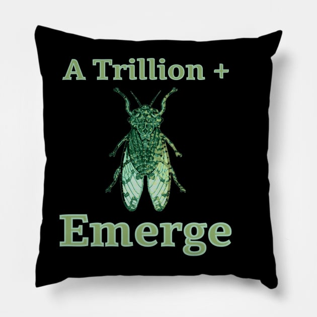 Cicada Emergence Pillow by ArtisticEnvironments