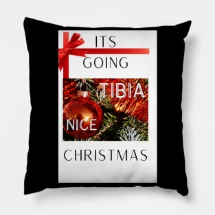 Christmas Tibia Pillow