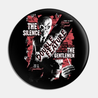 the silence and the gentlemen double horror feature Pin