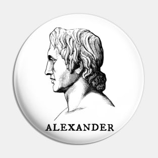 Alexander the Great Pin