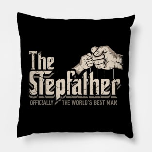 Funny Stepdad Gifts Stepfather Officially World's Best Pillow