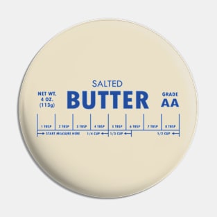 Salted Butter Retro Weight Pin