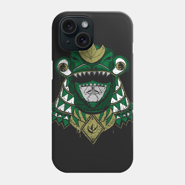 Green Shogun Ranger Phone Case by illproxy