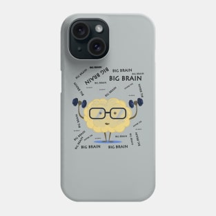 big brain Phone Case