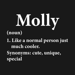 Molly Name Definition T-Shirt