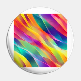 seamless Geometric pattern of curved lines Pin