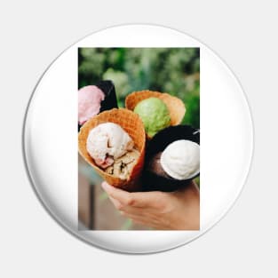 Ice Cream Cones Pin