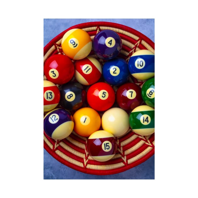 Basket Full of Billard Balls by photogarry