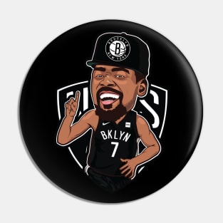 Kevin Durant Brooklyn Nets Pin