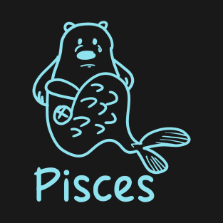 Pisces Bear Cute 2 T-Shirt