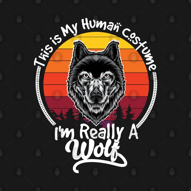 this is human costume im really a wolf by youki