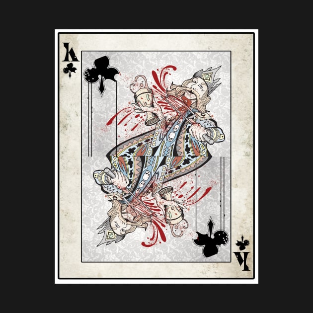 King of Clubs by IckyScrawls