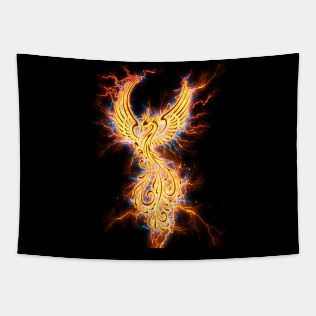 Golden Fenix Tapestry by Korvus78