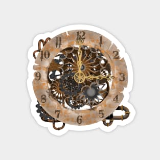 Steampunk watch Magnet