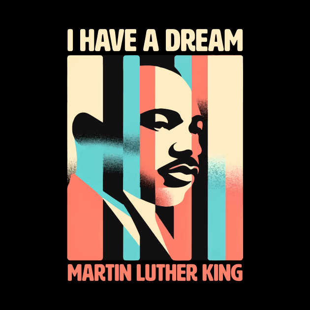 Vision of a Dream MLK Inspirational Portrait Design Dream Legacy Graphics by star trek fanart and more