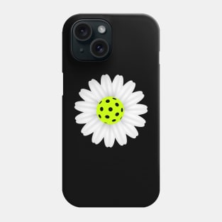 Womens Pickleball Flower Gift Pickleball Coach Phone Case