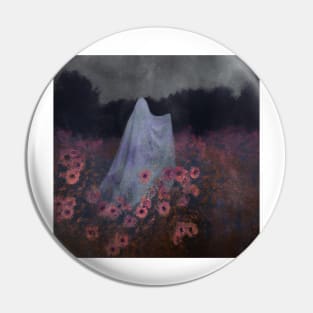 Ghost in a field of flowers Pin