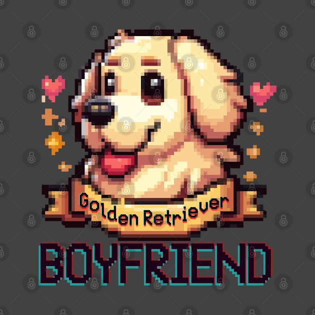 My Boyfriend,  Golden Retriever Boyfriend by Kawaii-PixelArt