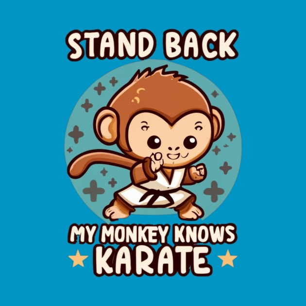 Karate Monkey by Jason's Finery