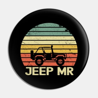 Jeep Mr Vintage Jeep retro jeep sunset jeep jeep men Pin