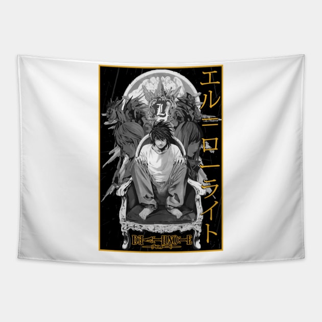 L lawliet Tapestry by Koburastyle