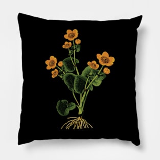 Colorful flowers and leaves Pillow