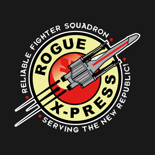Discover Rogue X-Press - Parody - T-Shirt