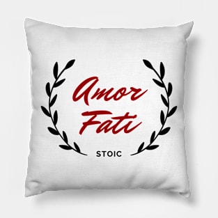 Amor fati (Stoic) V.2 Pillow