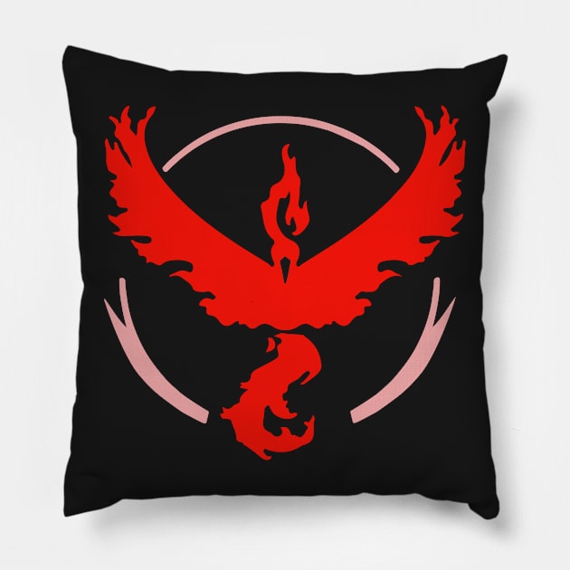 Team Red Pillow by teapen