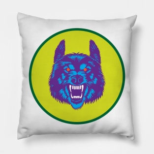 One Man Wolf Pack Pillow