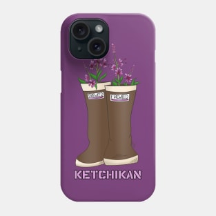 Ketchikan Fireweed Xtratuf Phone Case